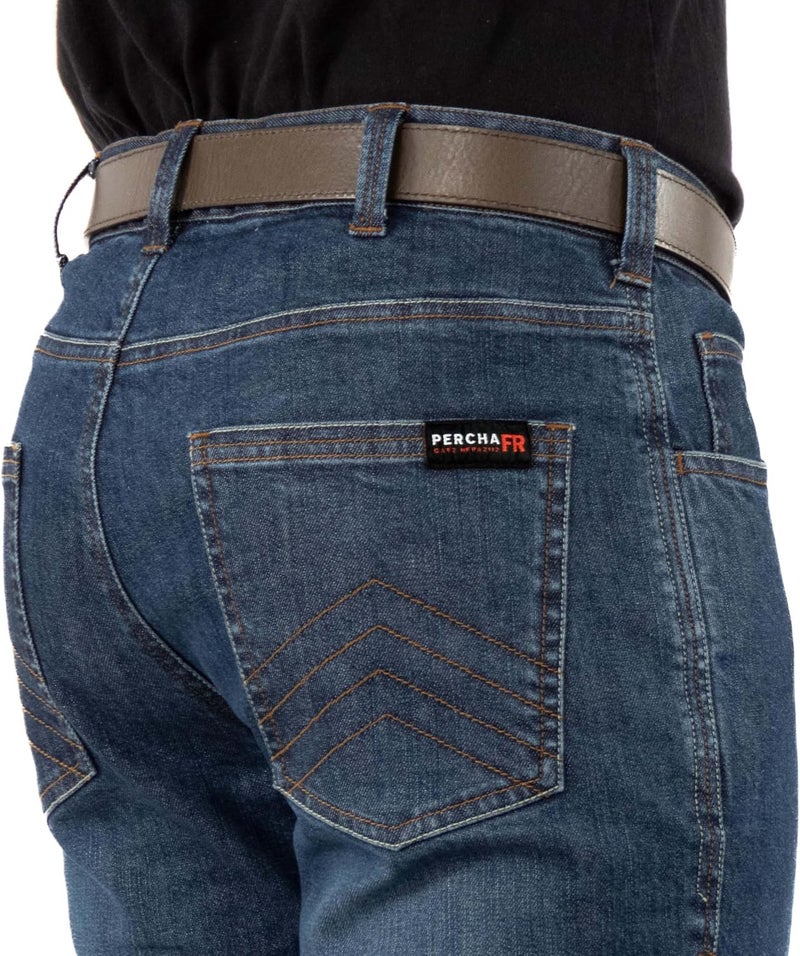 FR Jeans FR Pants for Men Flame Resistant Stretch Jeans NFPA2112/CAT2 FR Pants for Men FR Work Jeans